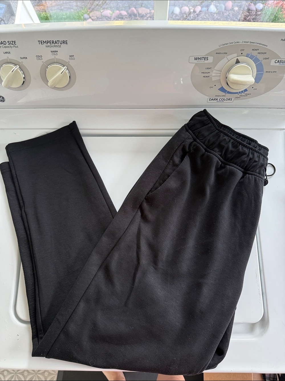 90 Degree Scuba Men's Black Elastic Waist Jogger Pants